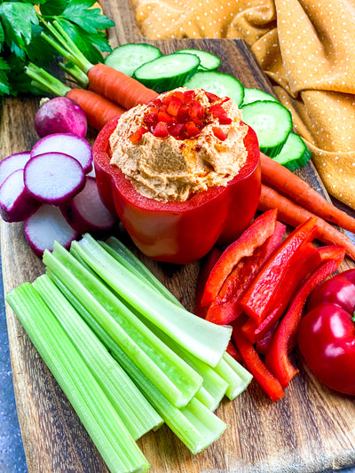 Roasted Red Pepper Hummus