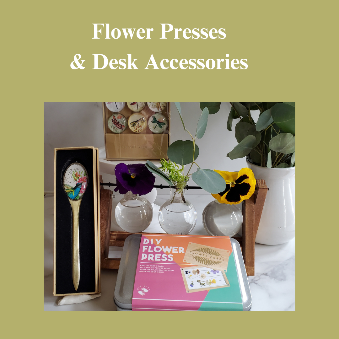 Flower Presses and Desk Accessories