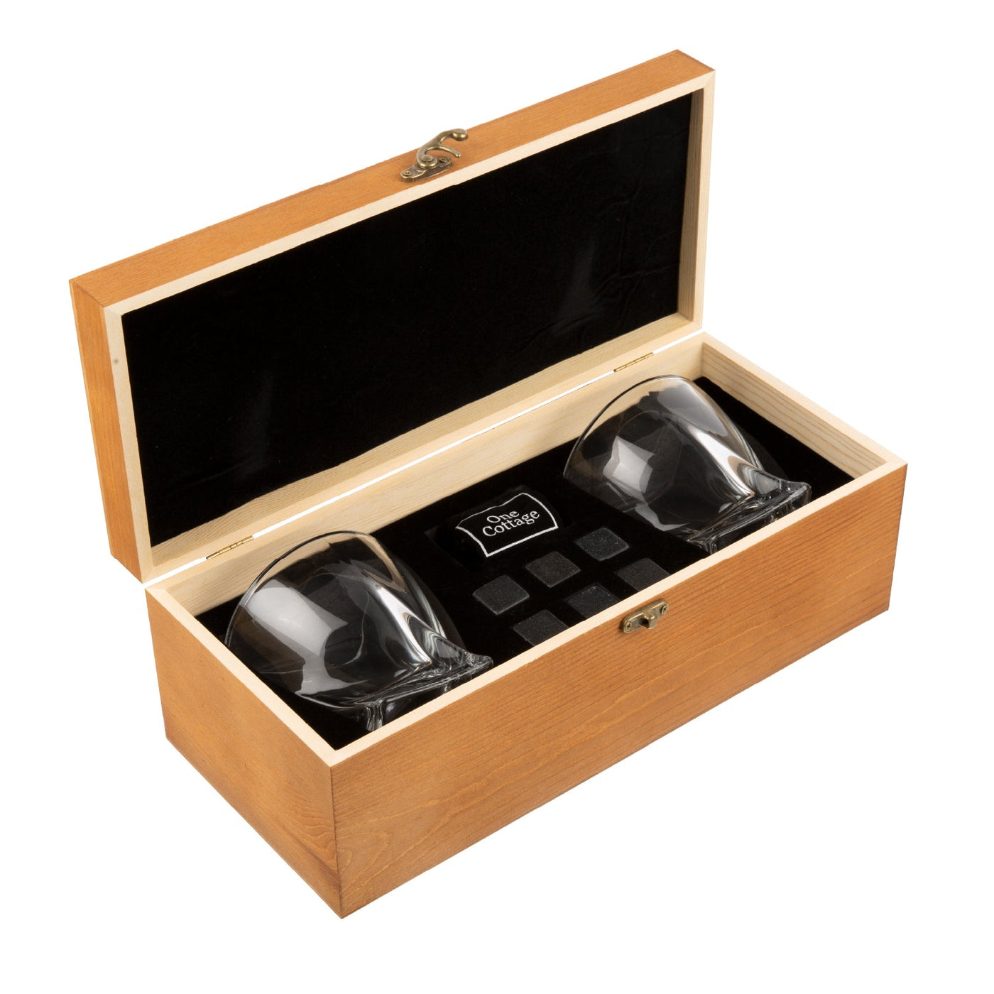 February Deal - Whiskey Stones Gift Set in Wooden Box 50% OFF