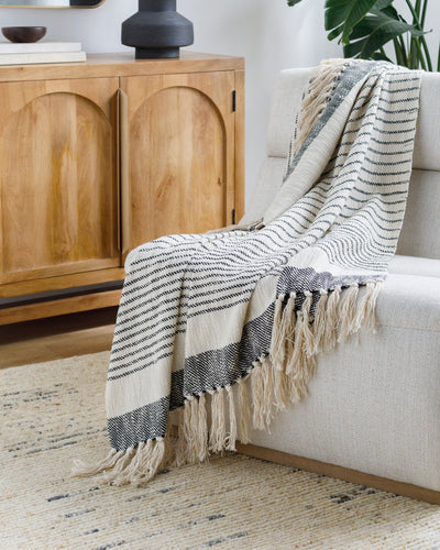 Prolo Woven Throw with Fringe