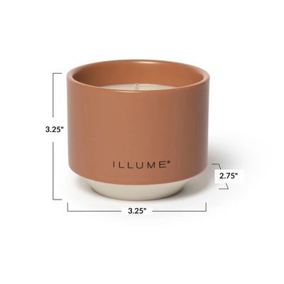 Terra Tabac Matte Ceramic Candle