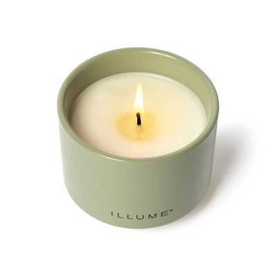 Hinoki Sage Matte Ceramic Candle