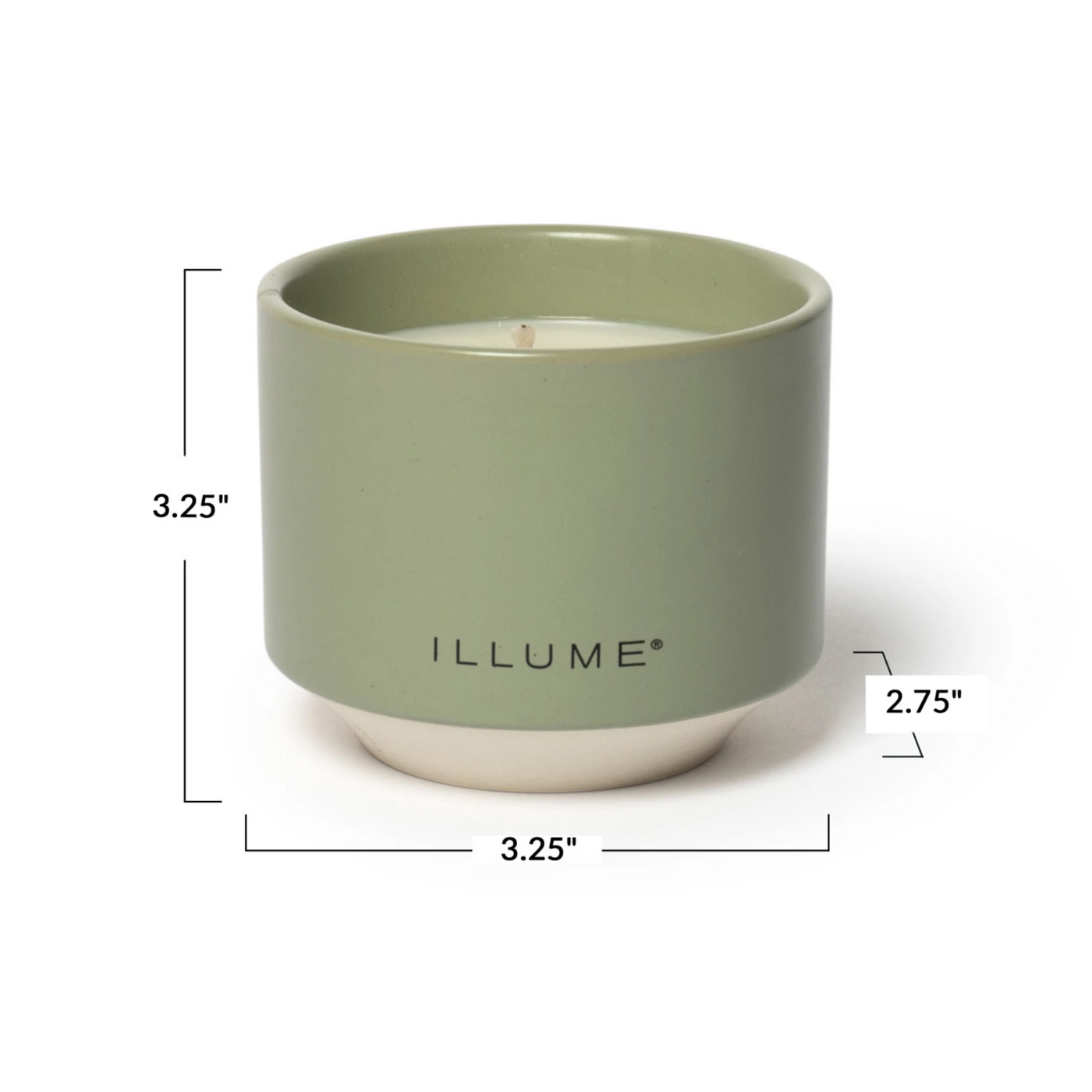 Hinoki Sage Matte Ceramic Candle