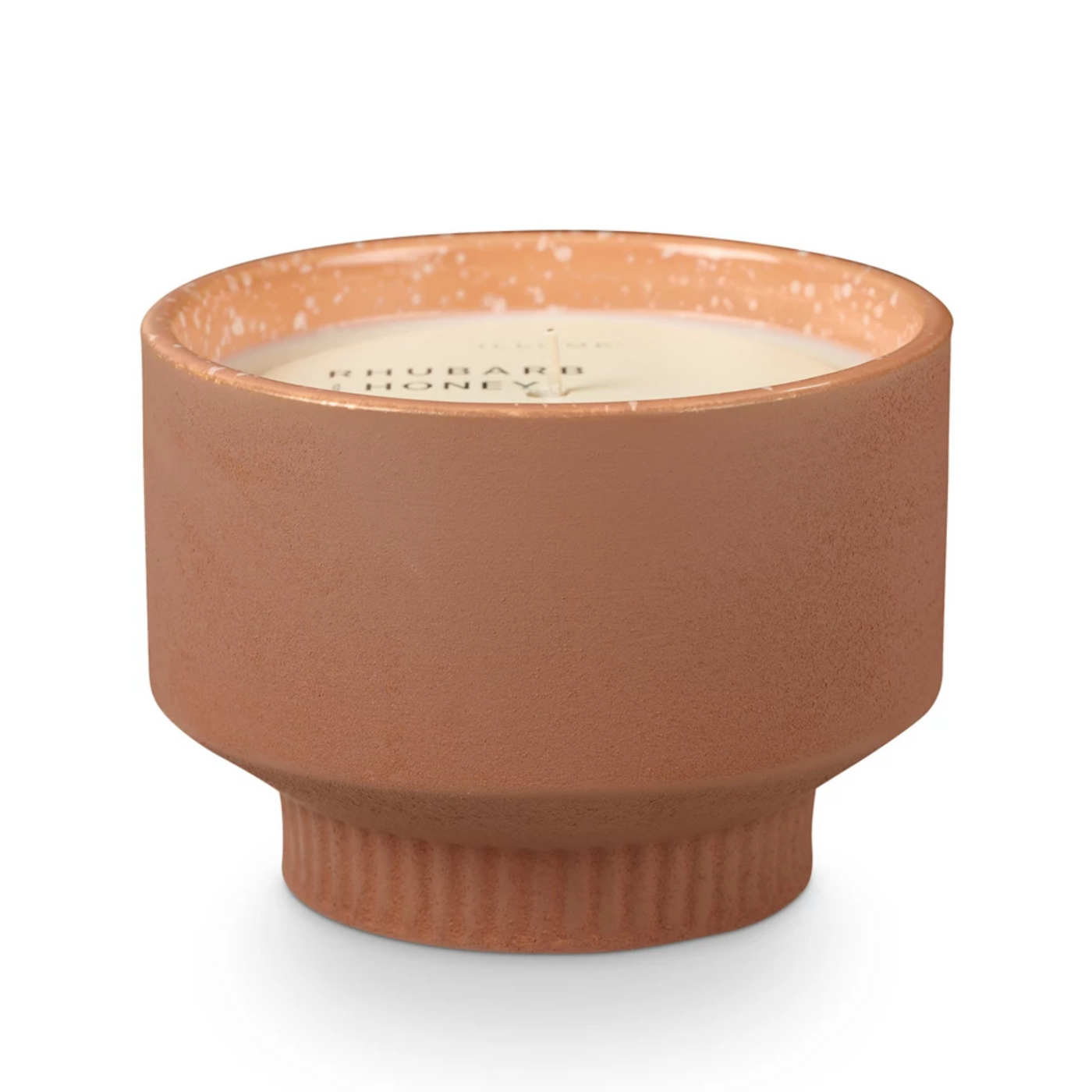 Rhubarb & Honey Verde Ceramic Candle