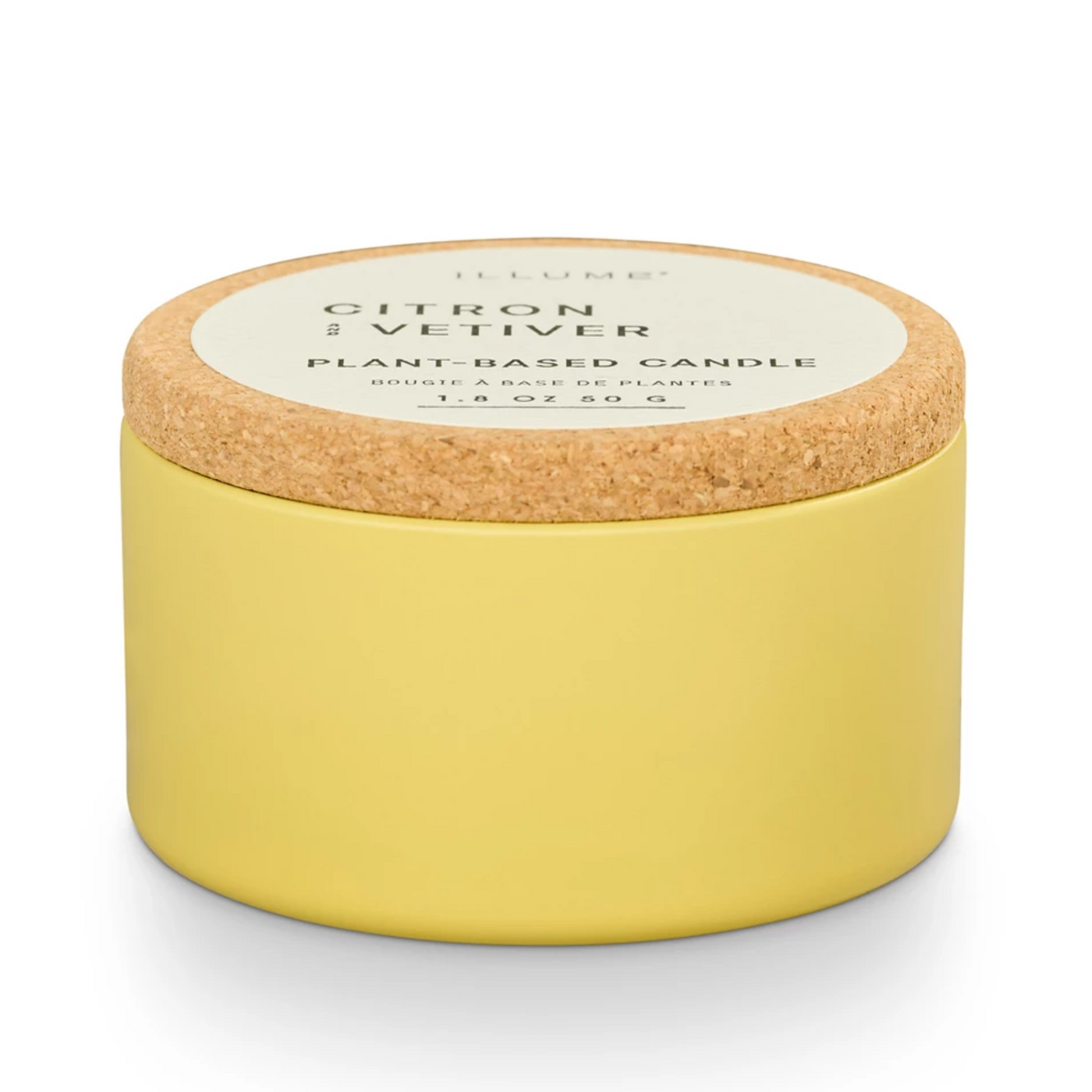 Citron & Vetiver Verde Tin with Cork Lid