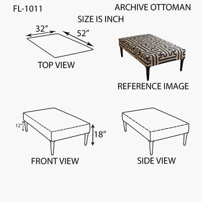 Archive Ottoman (Tan)
