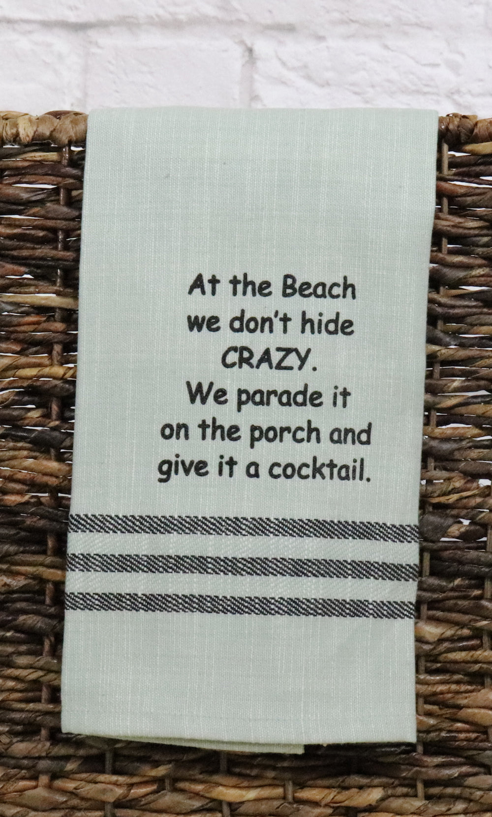 At The Beach Tea Towel