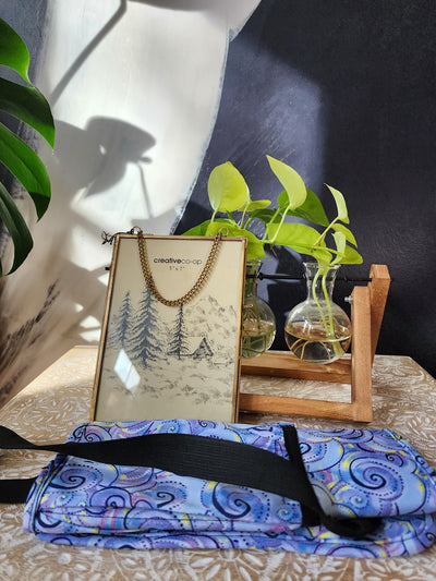 Desktop Vase Accessories with Photo Frames