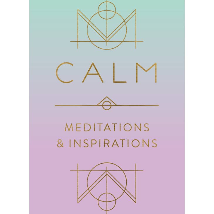 Calm Meditations and Inspirations Book