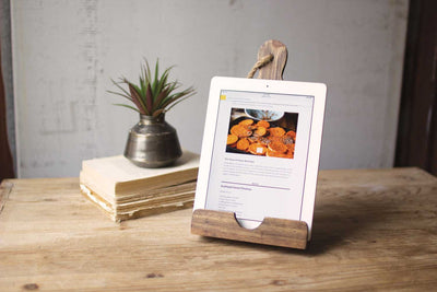 Wooden iPad Holder