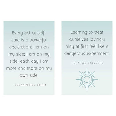 Self Care: Inspirations & Meditations (Mini Book)