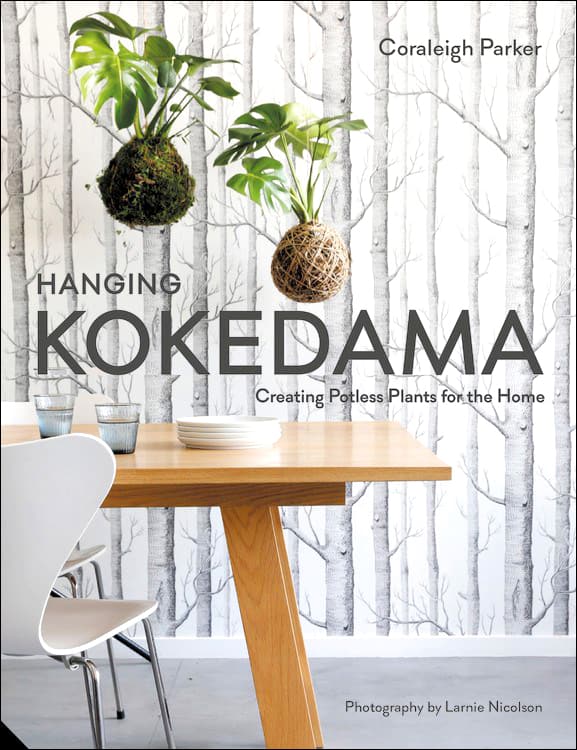 Hanging Kokedama Gardening Book