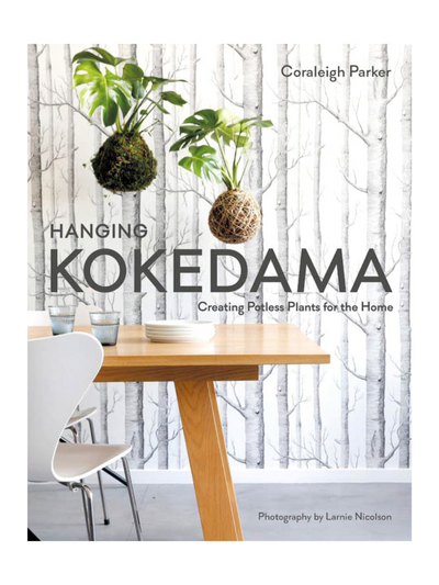 Hanging Kokedama Gardening Book