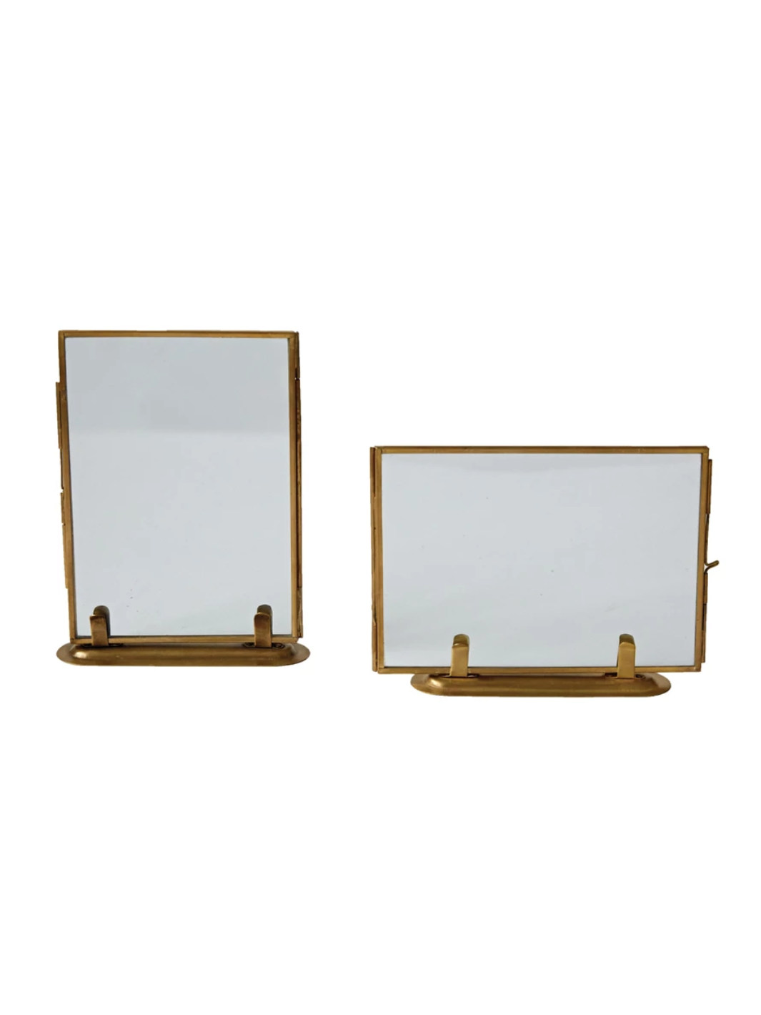 Brass and Glass Photo Frame