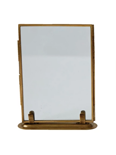 Brass and Glass Photo Frame