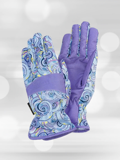 Lavender gardening gloves